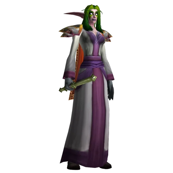 Night elf priestess