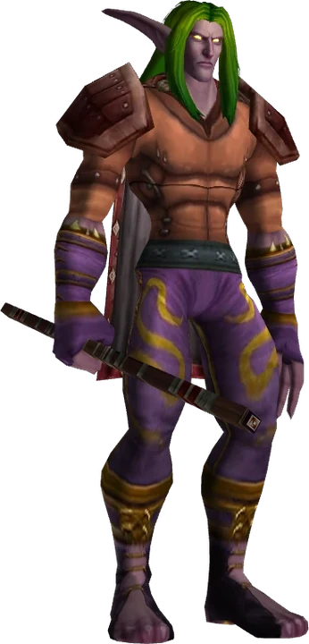 An in-game Druid in level 20 gear
