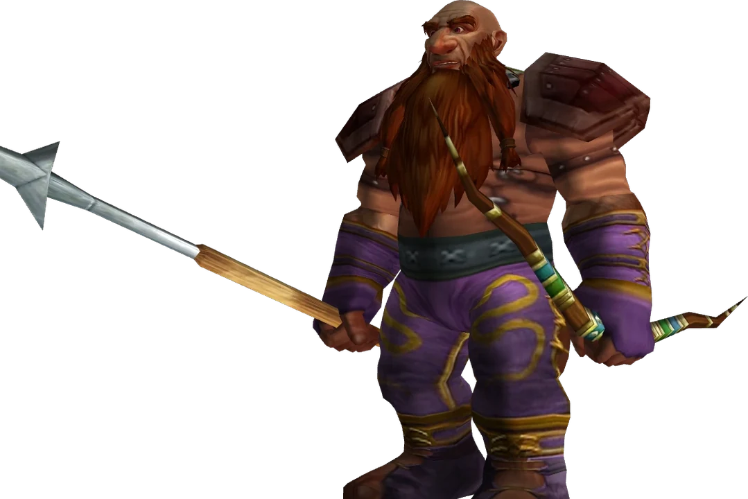 An in-game Hunter in level 20 gear