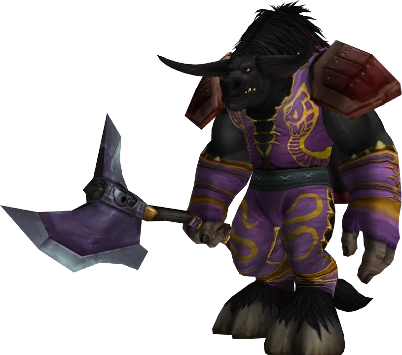 An in-game Shaman in level 20 gear