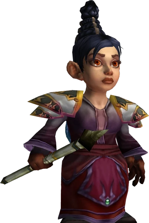 An in-game Warlock in level 20 gear