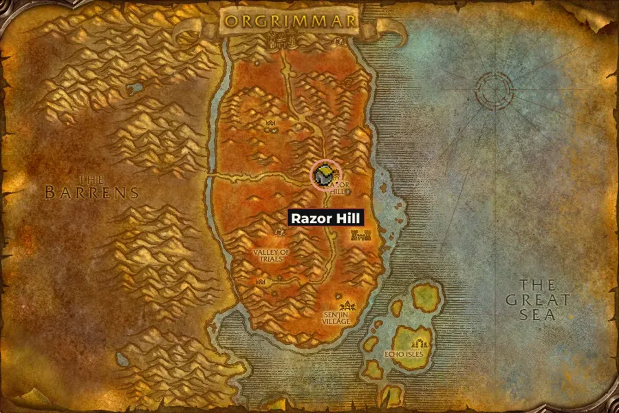 Durotar route